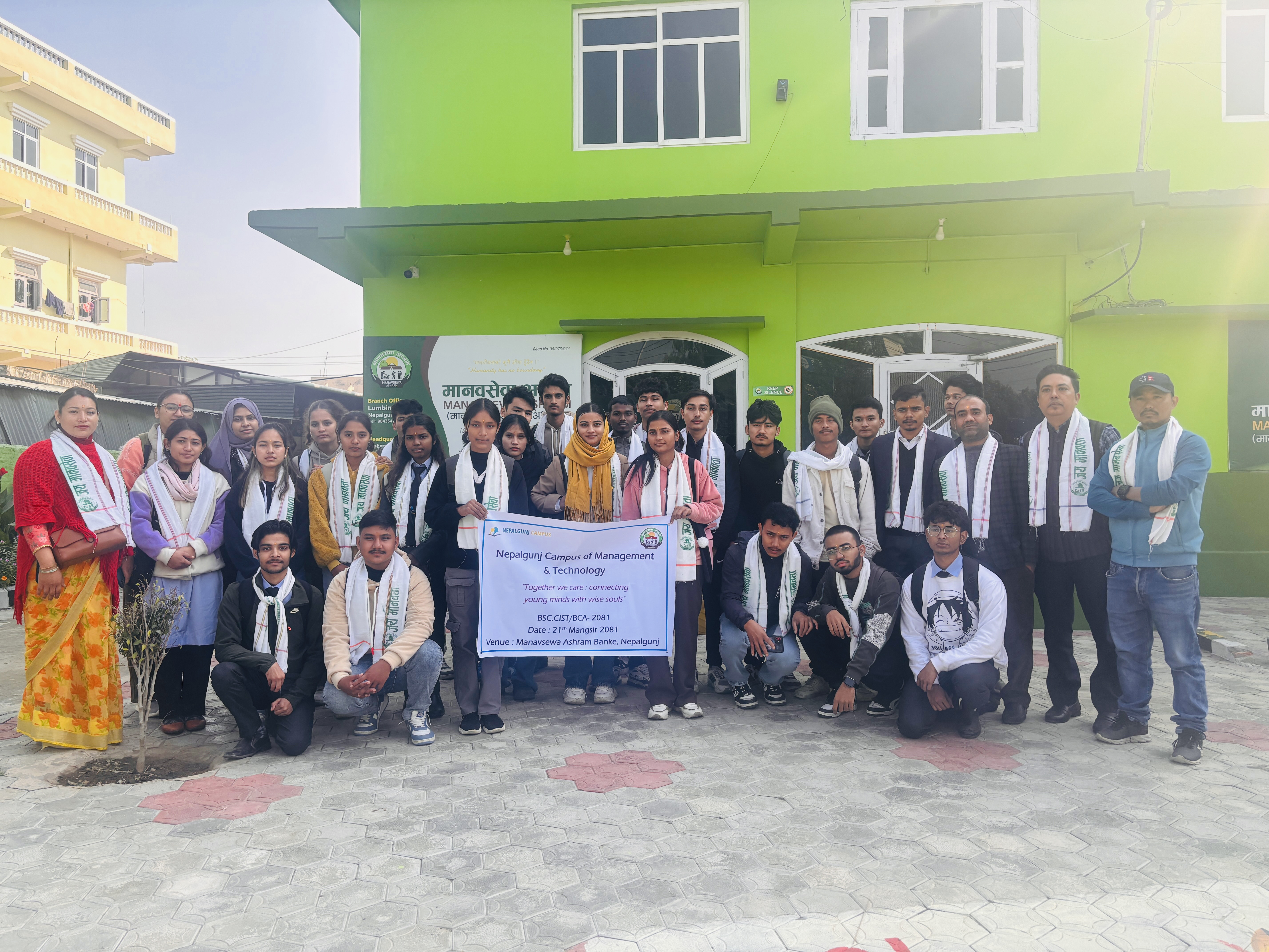 Old Age Home Visit for Batch 2081